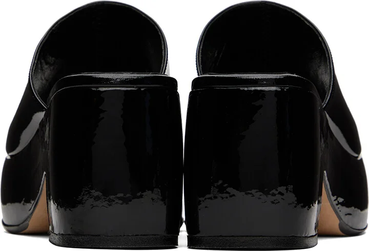BY FAR Black Leroy Mules - Image 2