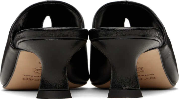 BY FAR Black Luciana Mules - Image 2