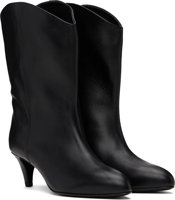 BY FAR Black Osage Boots - Image 4