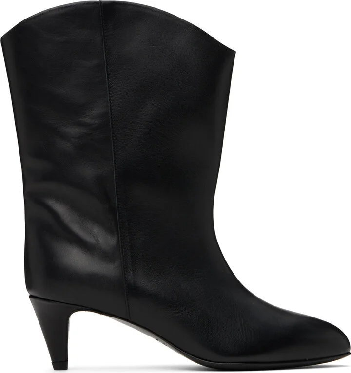 BY FAR Black Osage Boots