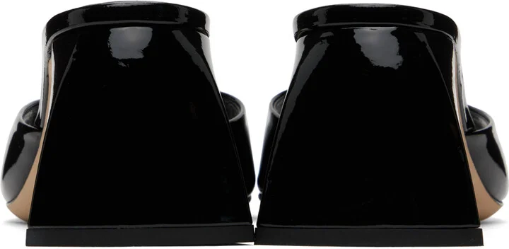 BY FAR Black Romy Mules - Image 2
