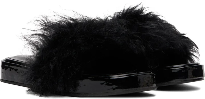 BY FAR Black Shana Sandals - Image 4