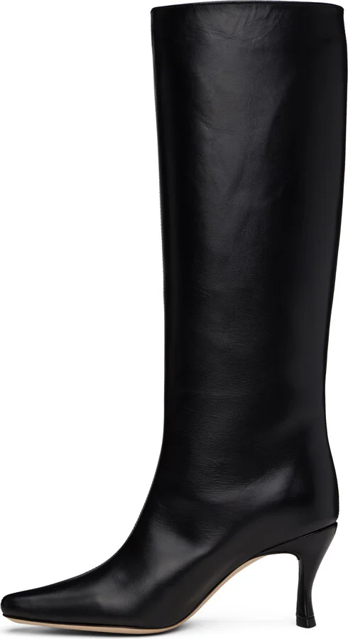 BY FAR Black Stevie 42 Tall Boots - Image 3