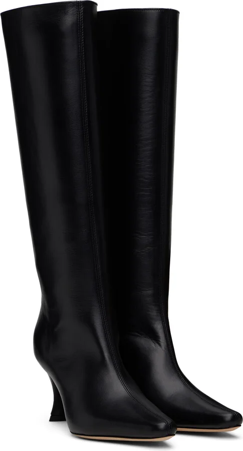 BY FAR Black Stevie 42 Tall Boots - Image 4