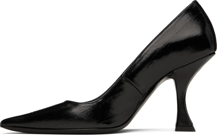 BY FAR Black Viva Heels - Image 3