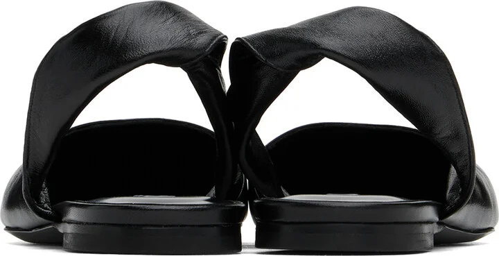 BY FAR Black Yasha Flats - Image 2