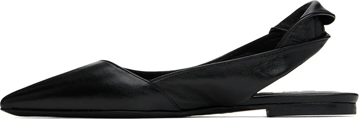 BY FAR Black Yasha Flats - Image 3