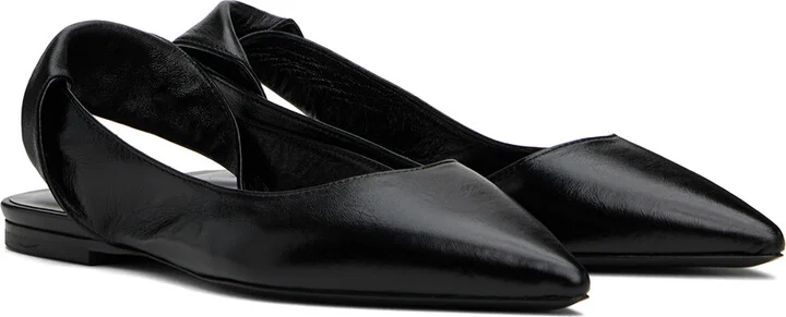 BY FAR Black Yasha Flats - Image 4