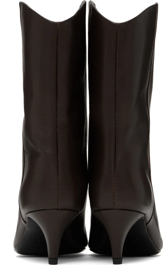 BY FAR Brown Osage Boots - Image 2