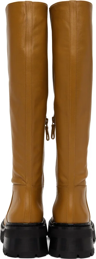 BY FAR Brown Russel Boots - Image 2