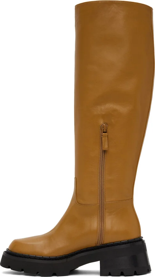 BY FAR Brown Russel Boots - Image 3