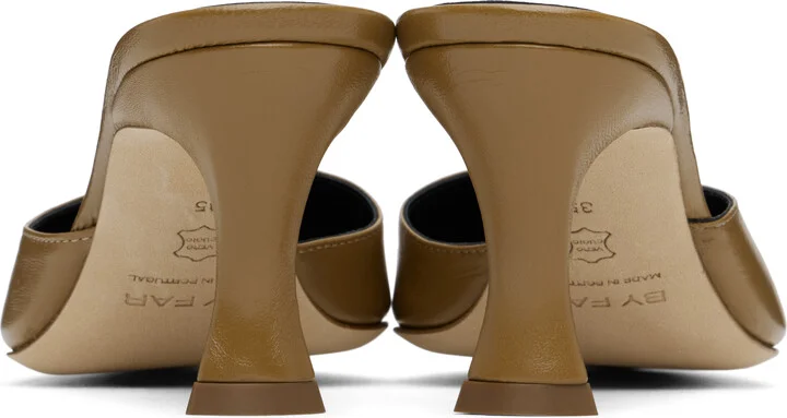 BY FAR Brown Selene Mules - Image 2