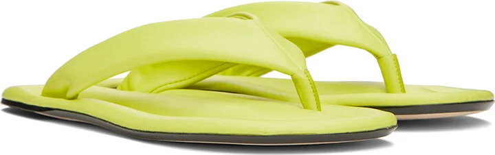 BY FAR Green Dasha Sandals - Image 4