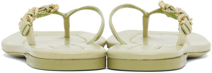 BY FAR Green Mare Flip Flop Sandals - Image 2