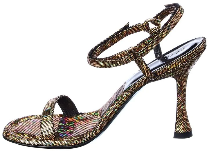 By Far Mia Disco Leather Sandal - Image 2