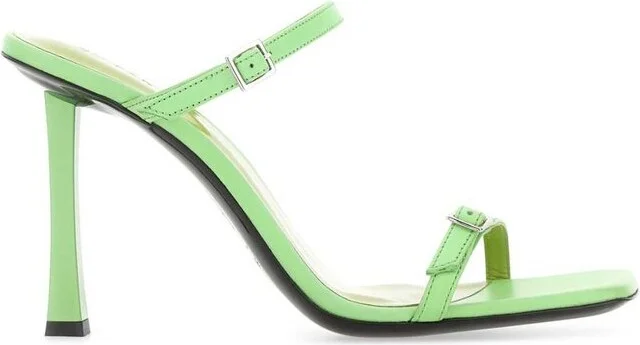 By Far Open Toe Slip-On Sandals
