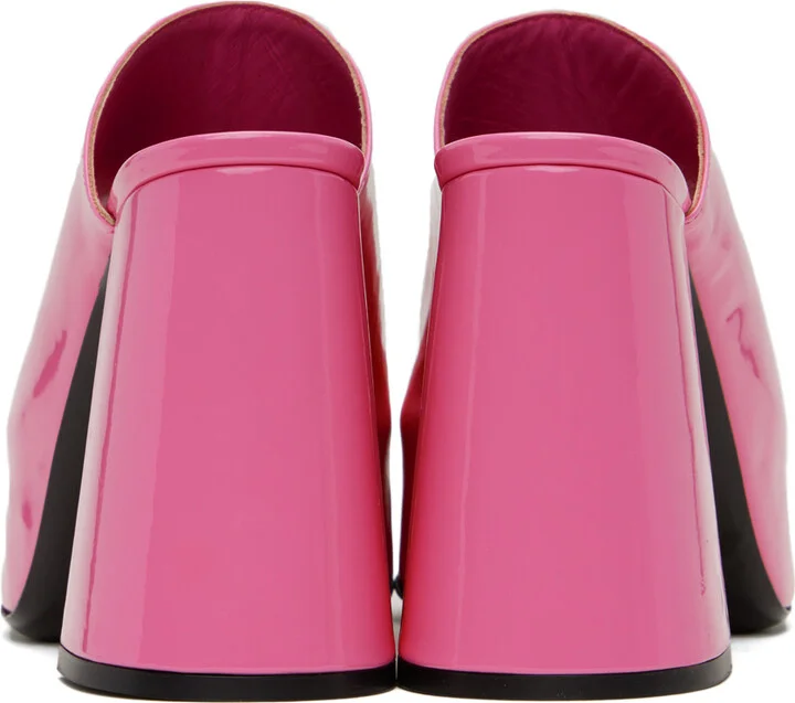BY FAR Pink Brad Heeled Sandals - Image 2