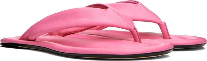 BY FAR Pink Dasha Sandals - Image 4