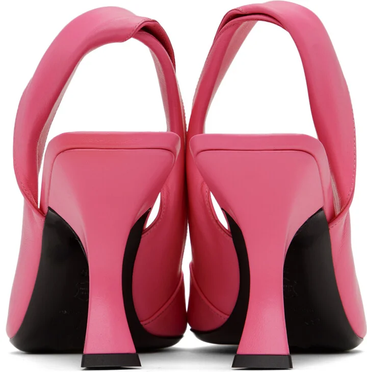 BY FAR Pink Yasha Heels - Image 2