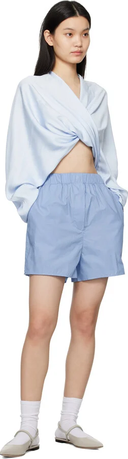 BY FAR SSENSE Work Capsule Gray Jess Ballerina Flats - Image 5