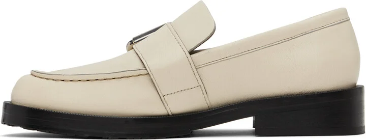 BY FAR SSENSE Work Capsule – Off-White Rafael Loafers - Image 3