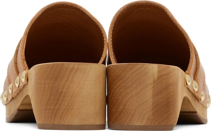 BY FAR Tan Hans Clogs - Image 2