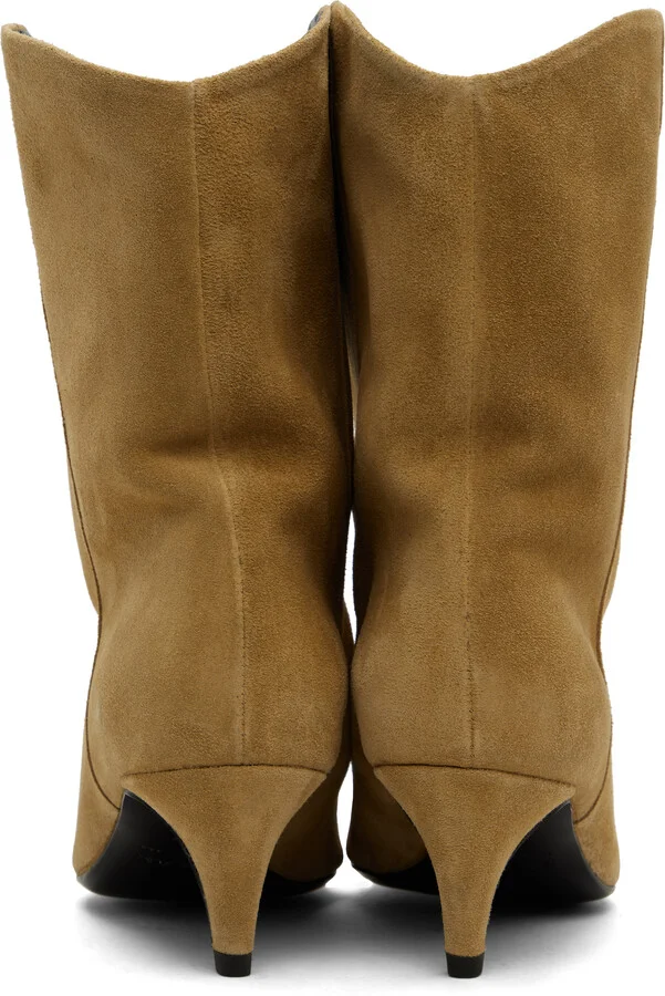 BY FAR Tan Osage Boots - Image 2