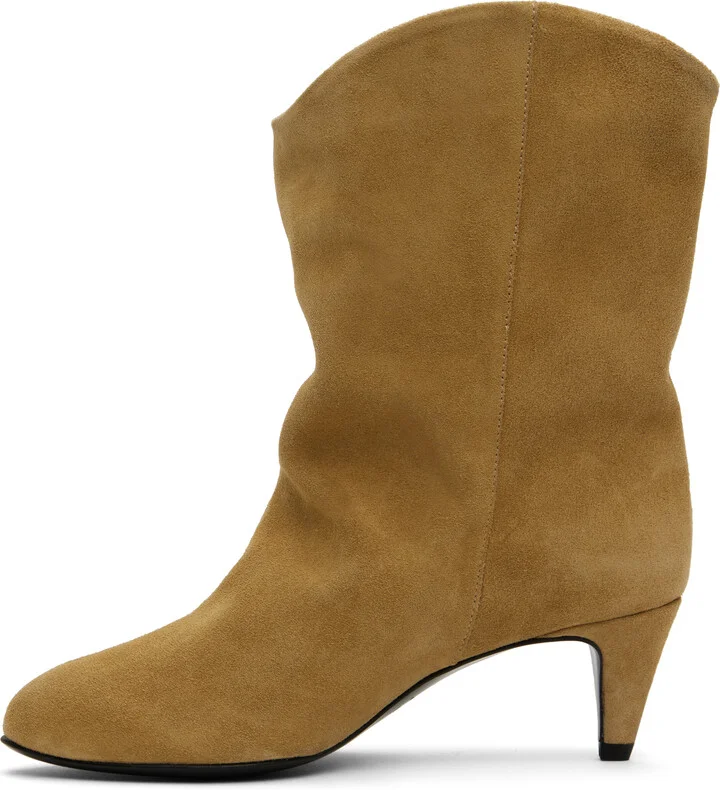 BY FAR Tan Osage Boots - Image 3