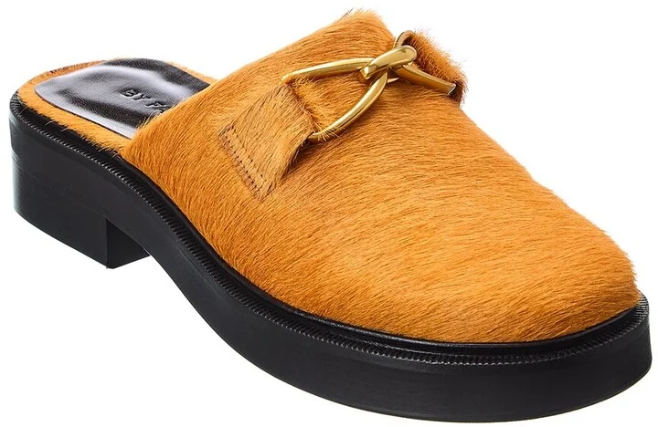 By Far Walker Haircalf Mule