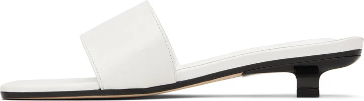 BY FAR White Ceni Mules - Image 3