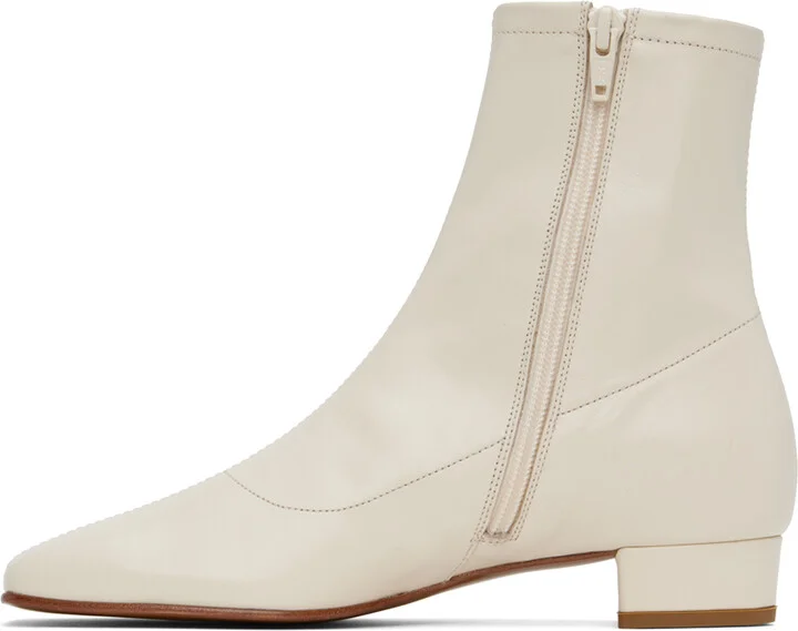 BY FAR White Este Boots - Image 3