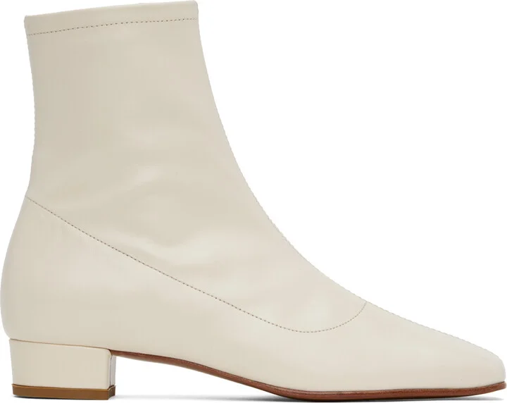 BY FAR White Este Boots