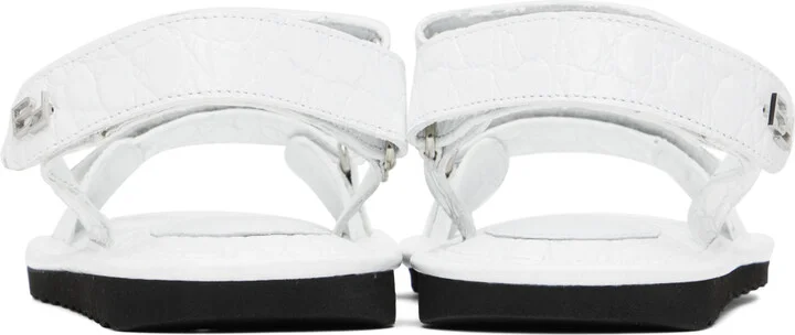 BY FAR White Gideon Sandals - Image 2