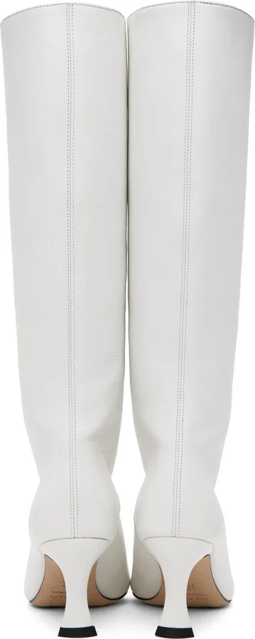 BY FAR White Stevie 42 Boots - Image 2