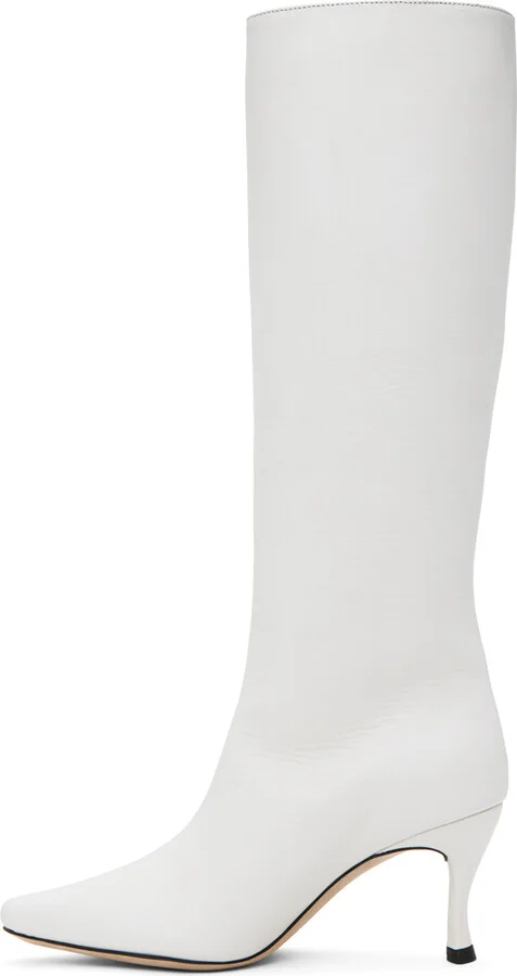 BY FAR White Stevie 42 Boots - Image 3