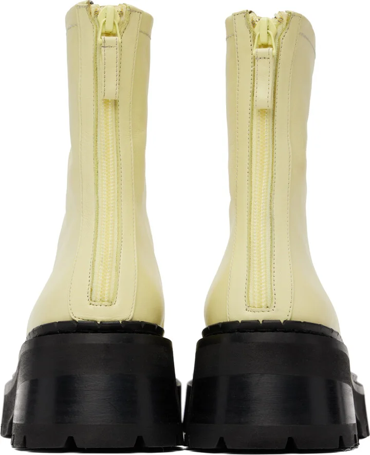 BY FAR Yellow Alister Boots - Image 2