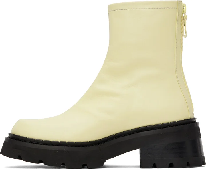 BY FAR Yellow Alister Boots - Image 3