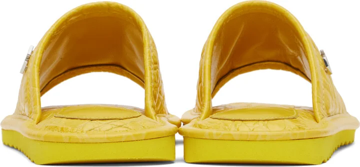 BY FAR Yellow Ari Slides - Image 2