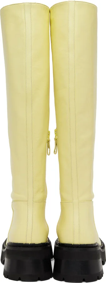 BY FAR Yellow Russel Boots - Image 2