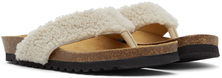 by Malene Birger Beige Kiras Sandals - Image 4
