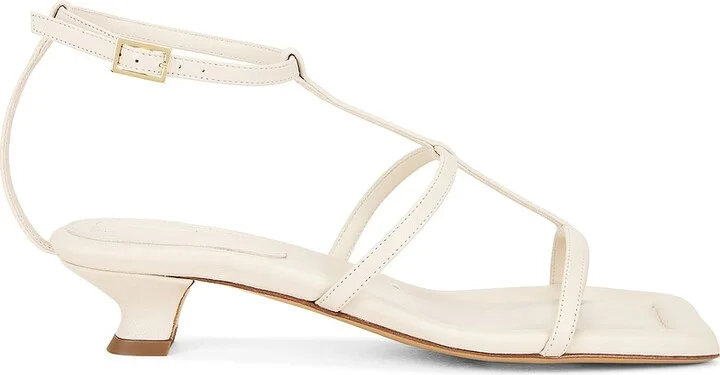 By Malene Birger Teva Heels in Ivory