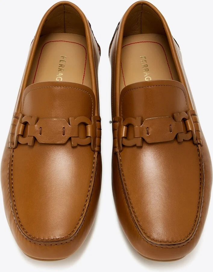 Byte Gancini Leather Loafers - Image 2