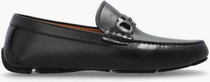 Byte Gancini Leather Loafers