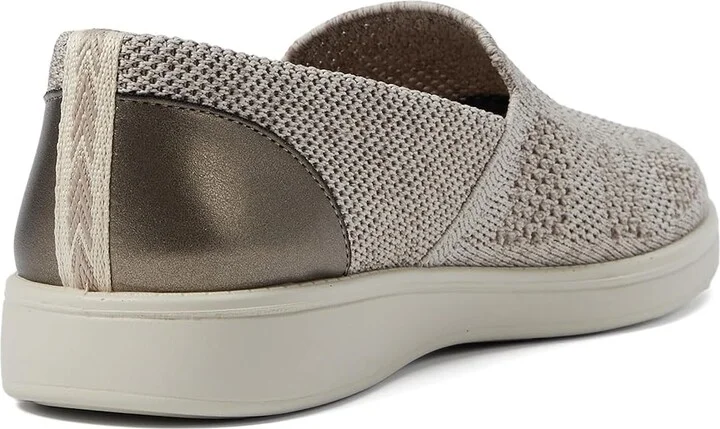 Bzees Athena Knit Slip-Ons Women's Flat Shoes Latte Brown Fabric : 10 M, Synthetic - Image 4