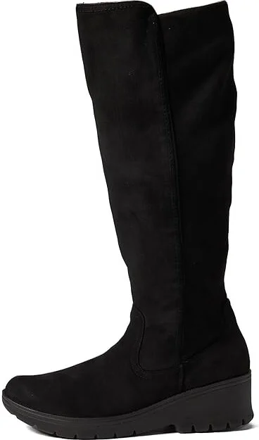 Bzees Brandy Women's Boots Black : 6 M, Textile - Image 6