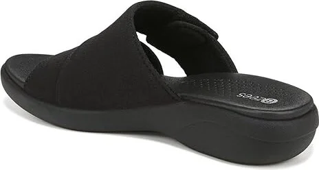 Bzees Carefree Wedge Sandals Women's Sandals Black : 7 M - Image 4