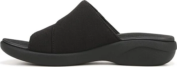 Bzees Carefree Wedge Sandals Women's Sandals Black : 7 M - Image 5