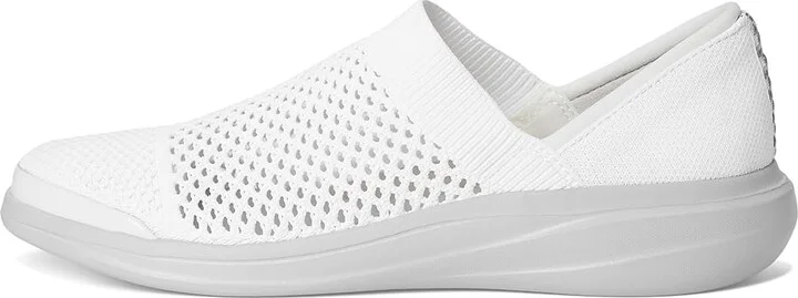 Bzees Charlie Women's Shoes White Open Knit : 10 M, Textile - Image 7
