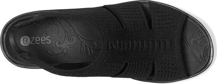 Bzees Double Up Women's Shoes Black Knit : 10 M - Image 2