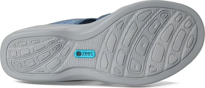 Bzees Dream Women's Sandals Denim : 10 M, Textile - Image 4